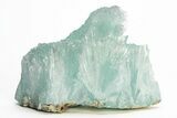 Sky-Blue Aragonite Aggregation - Wenshan Mine, China #216276-2